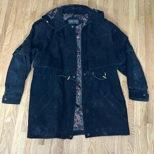 Vintage Cosa Nova Oversized Leather Jacket